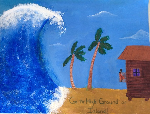 Antigua and Barbuda Miss Sapphire Percival of Sir Novelle Richards Academy