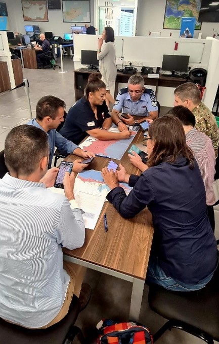 Desk top validation of the tsunami evacuation map 2.jpg