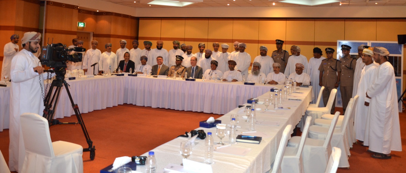 Opening of the 2nd SOP Workshop for the Oman National Multi-Hazard Early Warning System, 8-9 June 2014, Muscat - Oman Photo by Mr. Ibrahim al Barsdi of DGMAN, Oman
