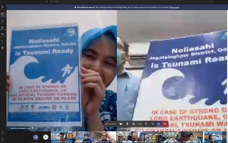 tsunami ready Odisha